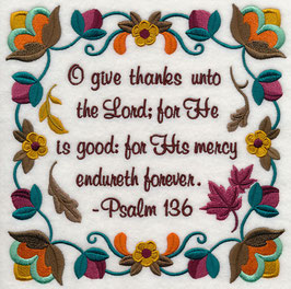O Give Thanks Unto The Lord