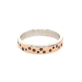 Bague Lune - Argent & Or