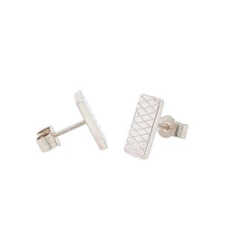 Boucles d'oreilles "Tulle" - Rectangle S