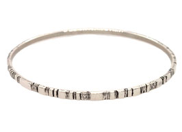 Jonc  "Martelé" - Argent