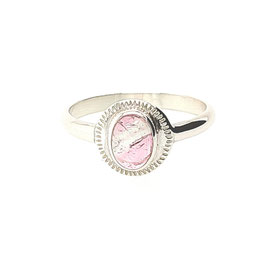 Bague "Princesse" - Tourmaline rose - Argent