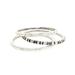 Trio d'anneaux - Argent