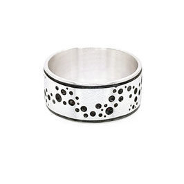 Bague Lune "2Way Black" - XL
