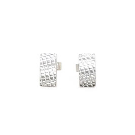 Boucles d'oreilles "Voilage" - Rectangle S