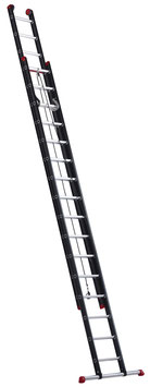 Escalera extensible con cuerda - Tienda Online - Escaleras de aluminio