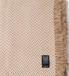 The Beige Bunad Blanket by Fram Oslo in 100% Pure New Wool
