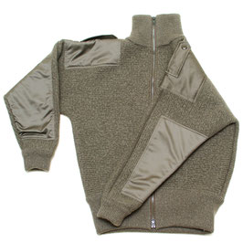 Dachstein Fine Kamgarn Wool Military  Cardigan Sweater