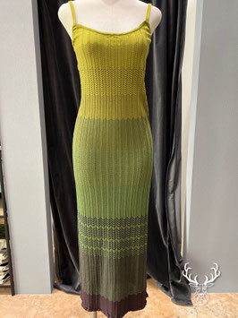 Abito Lungo in Maglia Verde Dixie