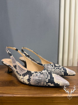 Slingback Stampa Rettile Roccia Ovyé