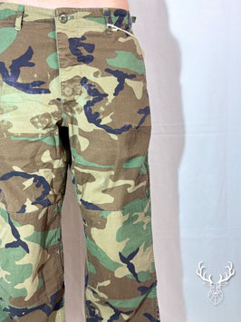Pantalone Cargo Ricamato Camouflage OpusFlorentinum by Front Street