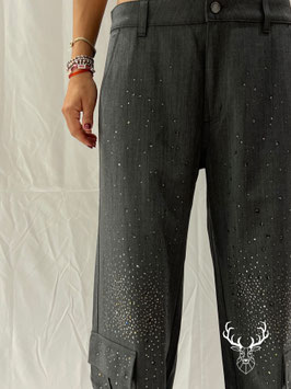 Combat Grigio Fumo Strass Rossano Perini