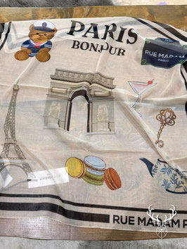 Sciarpa Paris Bonjour Rue Madam Paris