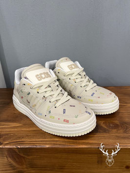 Sneakers Multi Monogram Avorio GCDS