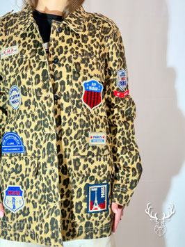 Safari Jacket Leopard Rue Madam Paris