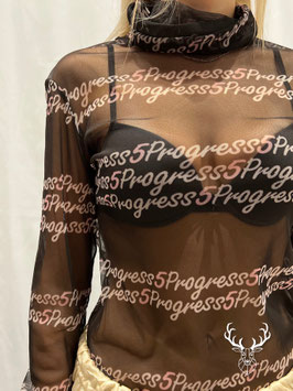 Maglia Tulle Scritte 5Progress