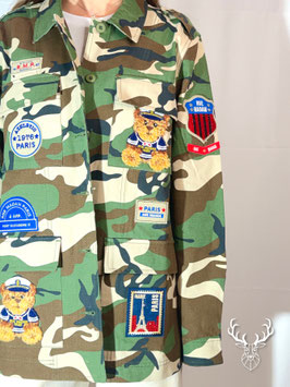 Safari Jacket Camouflage Rue Madam Paris