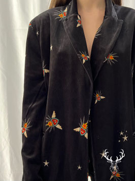 Blazer Over Velluto Cuore Sacro Bellavitis