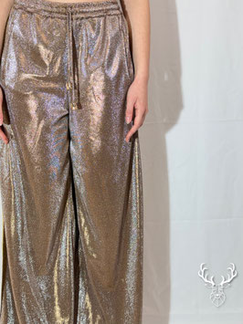Pantalone Lurex Sabbia Bellavitis