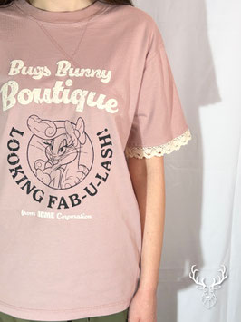 T-shirt Lola Bugs Bunny Rosa Front Street