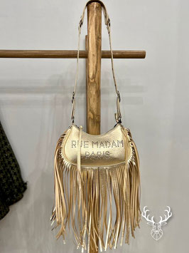 Hobo Bag Frange Oro Rue Madam Paris