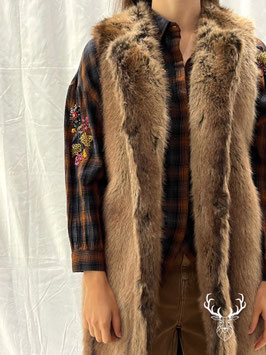 Gilet Lungo Eco-Pelliccia Dixie
