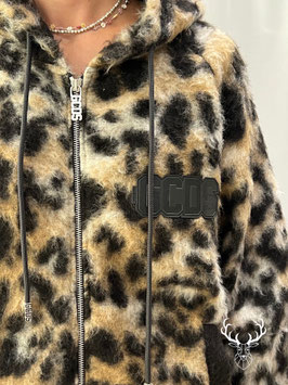 Felpa Full Zip Macula GCDS