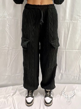 Pantalone Cargo in Maglia Disclaimer