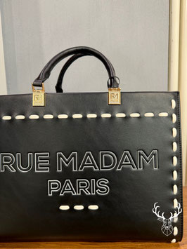 Iconique Spring Tote Black Rue Madam Paris