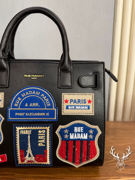 St.Germain Mini Tote Black Rue Madam Paris