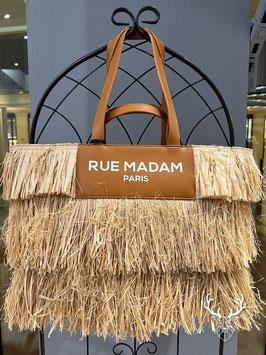 Tote Bag Frange Rafia Naturale Rue Madam Paris