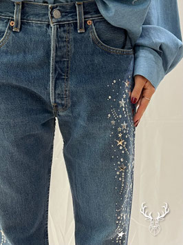 Ultraboy Denim Borchie Stelle Rossano Perini