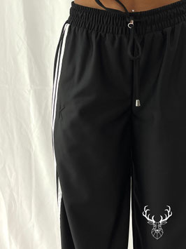 Pantalone Bande Nero Kontatto
