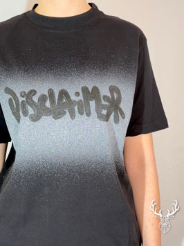 T-shirt Logo Nera Disclaimer