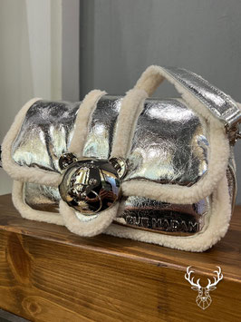 Shine IT-Bag Metal Silver Rue Madam