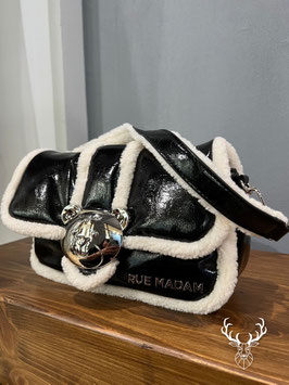 Shine IT-Bag Metal Black Rue Madam