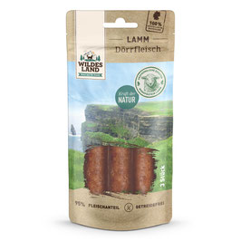 Wildes Land Lamm Dörrfleisch 3 Stk.
