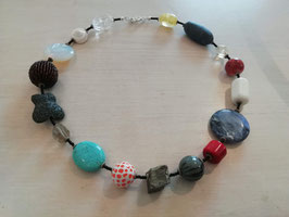 Potpourri-Kette mit div. Materialien
