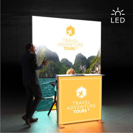 Pixlip GO STAND HS20 LED-Promotionstand
