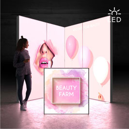 Pixlip GO STAND EL2020 LED-Messestand