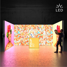 Pixlip GO STAND RL5030 LED-Messestand