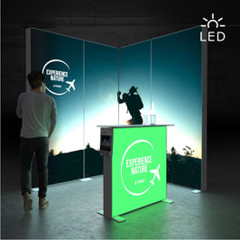 Pixlip GO STAND ES2020 LED-Messestand