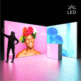 Pixlip GO STAND EL4030 LED-Messestand