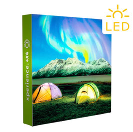 XPERIENCE 4x4 Backlit LED Leuchtwand 297 cm