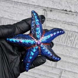 Orgonit Seestern blau (S45)| Edelstein Heilstein Deko
