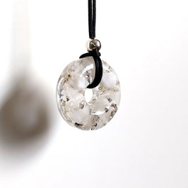 Orgonit Anhänger (B33) "Shine" Donut | Edelstein Heilstein Schmuck