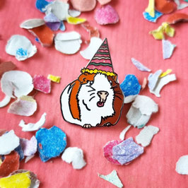 Party Pig Archie Enamel Pin