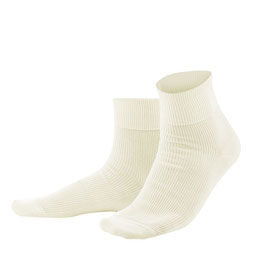 Living Crafts 100 % Baumwoll-Socken, natural 234
