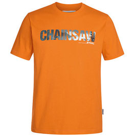 T-shirt (oranje) kettingzaag