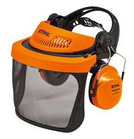 Gelaats-/gehoorbescherming kort met nylon raster G500