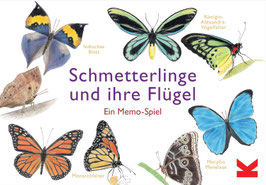 Memo Spiel "Schmetterlinge und ihre Flügel"